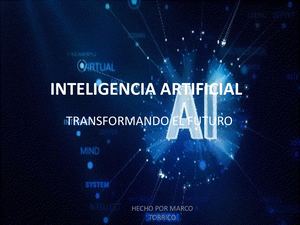 Inteligencia Artificial