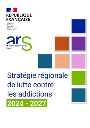 Stratégie Régionale de lutte contre les addictions 2024-2027