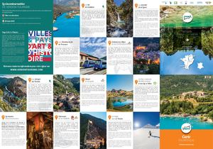 Carte touristique Verdon Tourisme