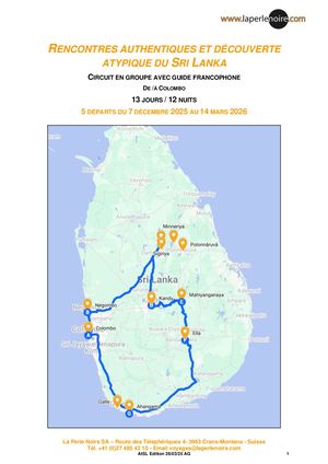 Sri Lanka Atypique 2025 2026