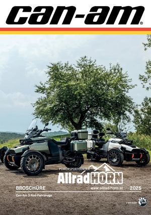 Can-am 3Rad Katalog 2025