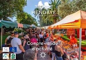 Hendaye Tourisme et Commerce Compte Rendu Activite 2024
