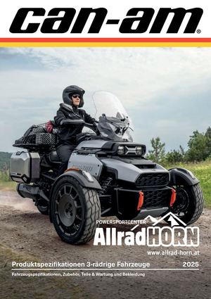 Zubehoerkatalog Can-Am 3W 2025