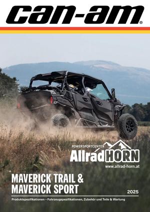 Zubehoerkatalog Can-Am Maverick Trail Sport 2025