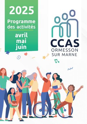 Programme CCAS 2eme trimestre 2025