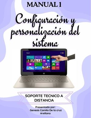 Manual 1 Configuracion Y Personalizacion Del Sistema Operativo