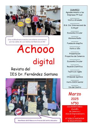 Achooo Digital Nº 50 Marzo 2025