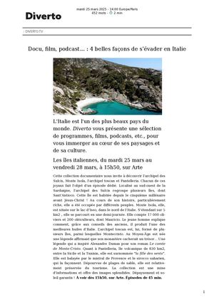 On va déguster l'Italie, François-Régis Gaudry / Marabout - France Inter