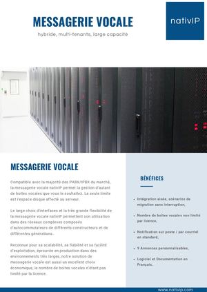 nativIP Messagerie Vocale