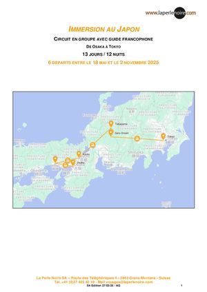Immersion Au Japon 2025