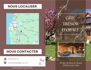 Brochure Trésor d'opale