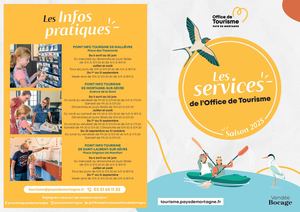 Les services de l'Office de tourisme du Pays de Mortagne 2025 W
