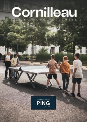 Catalogue Cornilleau Ping 2025