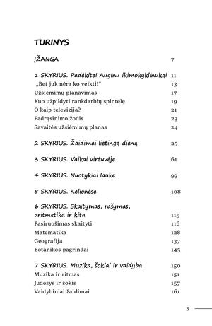 Ką veikti su ikimokyklinukais?