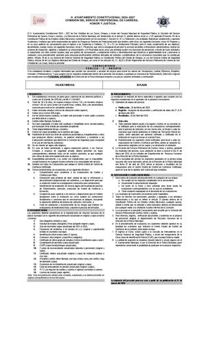 Convocatoria Pública Abierta