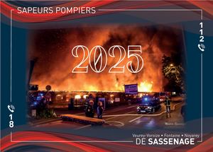 Calendrier Pompiers Sassenage 2025