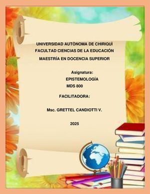 Modulo #1 Epistemologia