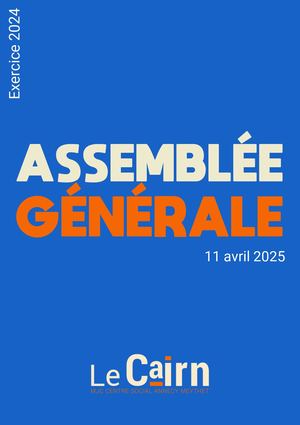 RAPPORT D'ASSEMBLEE GENERALE