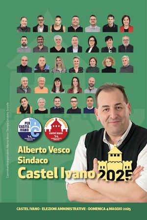 Castel Ivano 2025. Alberto Vesco Sindaco
