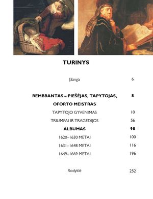 Rembrantas. Gyvenimas ir kūryba 500 iliustracijų