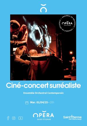 PROGRAMME DE SALLE - CINE-CONCERT SURREALISTE