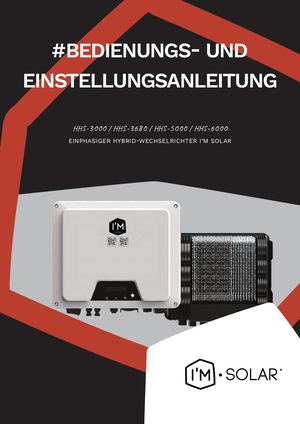 DE-Anleitung zur schnellen Installation von HHS-Wechselrichtern