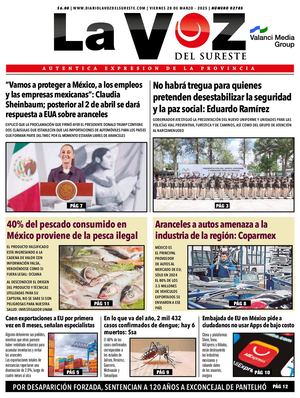 La Voz del Sureste 28 03 2025