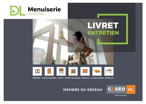 Livret Entretien DL Menuiserie