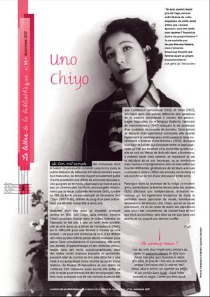 La lettre de la bibliothèque n°55