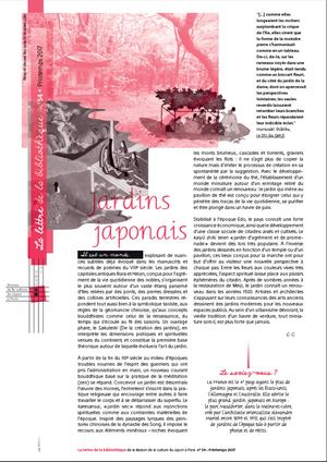 La lettre de la bibliothèque n°54