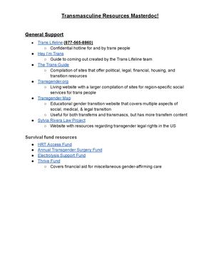 Transmasc Resources Masterdoc
