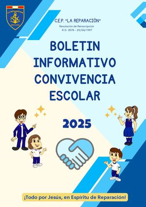 Boletín Informativo de Convivencia 2025