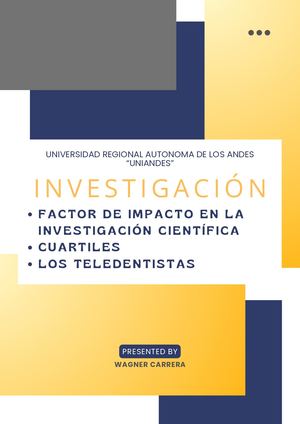 Maneras de Investigación