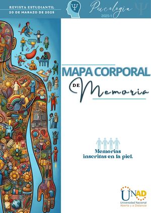 Mapa Corporal De Memoria Revista