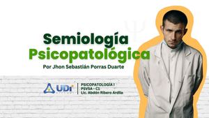 Semiología Psicopatológica