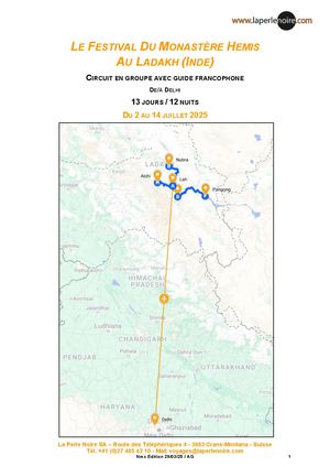 Le Festival Du Monastère Hemis Au Ladakh
