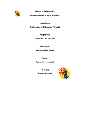 Redacción Comercial