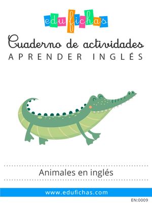Edufichas Animales Ingles