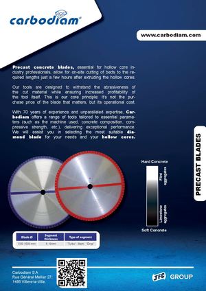 FT Precast Blades Carbodiam