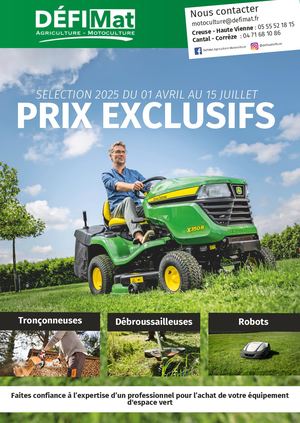 Catalogue Motoculture A5 2025 Officiel