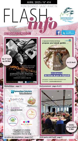 Flash info n°414 avril 2025