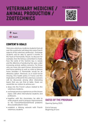 Veterinaty Medecine, Animal Production, Zootechnics