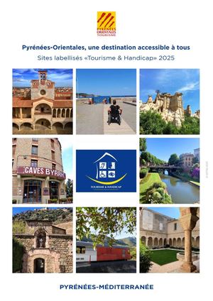 Sites labellisés "Tourisme & Handicap" 2025 - Pyrénées-Orientales