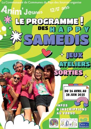 2025 PROGRAMME ESPACE JEUNES AVRIL-MAI-JUIN