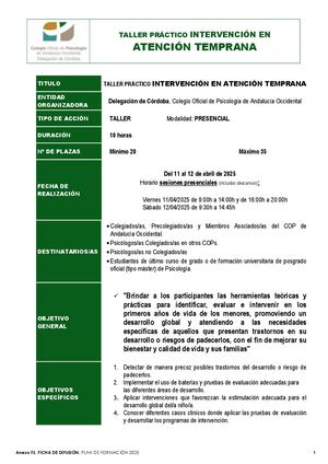 Atención Temprana D 838