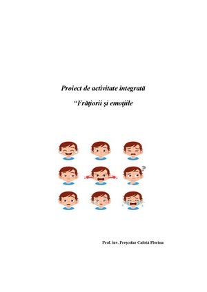 Proiect Dosdec Familia Mea