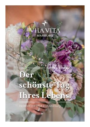 Hochzeitsbroschüre VILA VITA Marburg