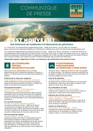 Des itinéraires de randonnée à la découverte du patrimoine