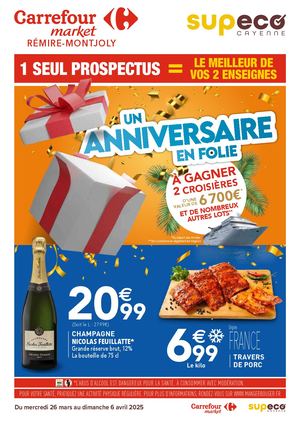 PROSPECTUS CARREFOUR MARKET REMIRE-MONTJOLY GUYANE AVRIL 2025