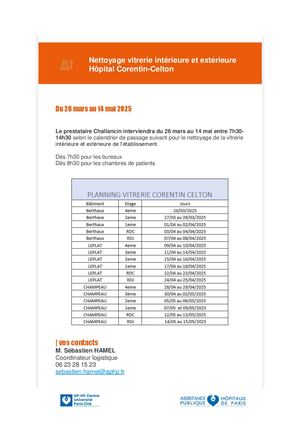 Nettoyage Vitrerie Intérieure Et Extérieure Hôpital Corentin